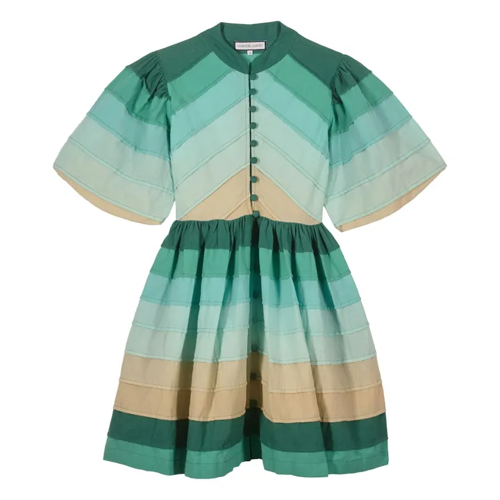Robe Daisy | Bleu turquoise- Image produit n°0