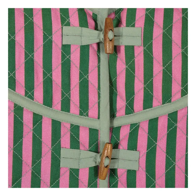 Veste Matelassée Jupiter Rayures | Rose