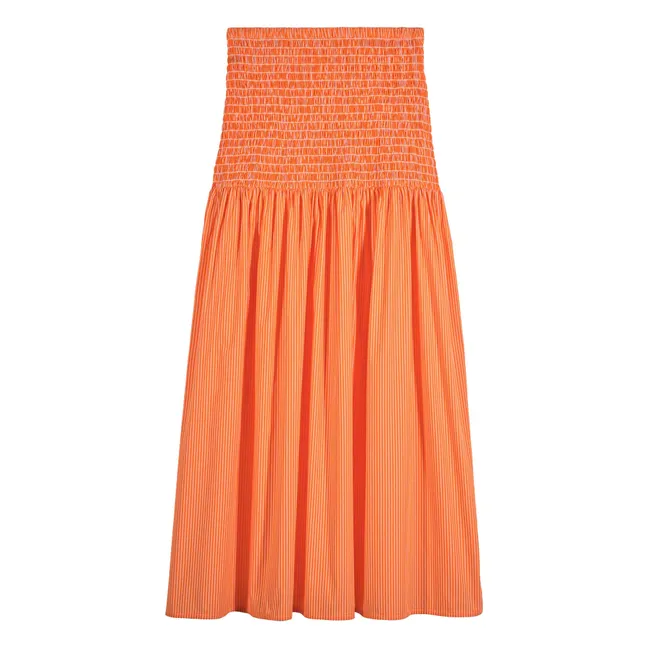 Falda de rayas búho | Naranja