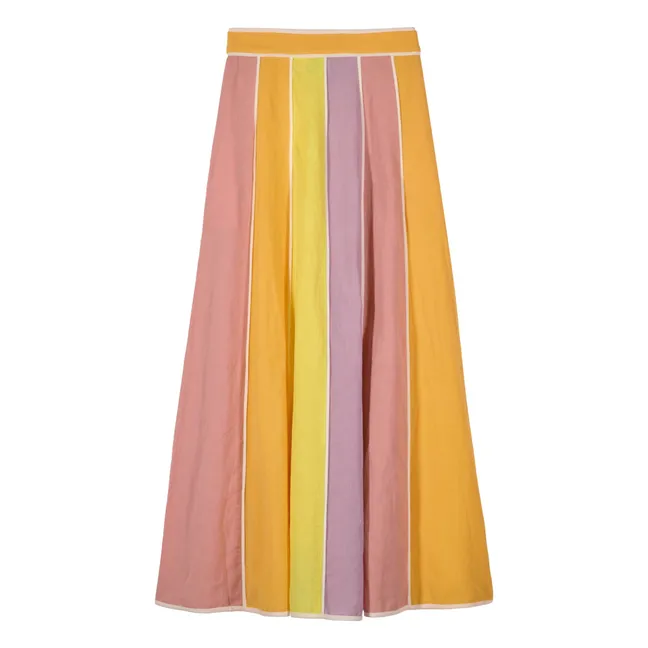 Sao Paulo Rainbow skirt | Orange