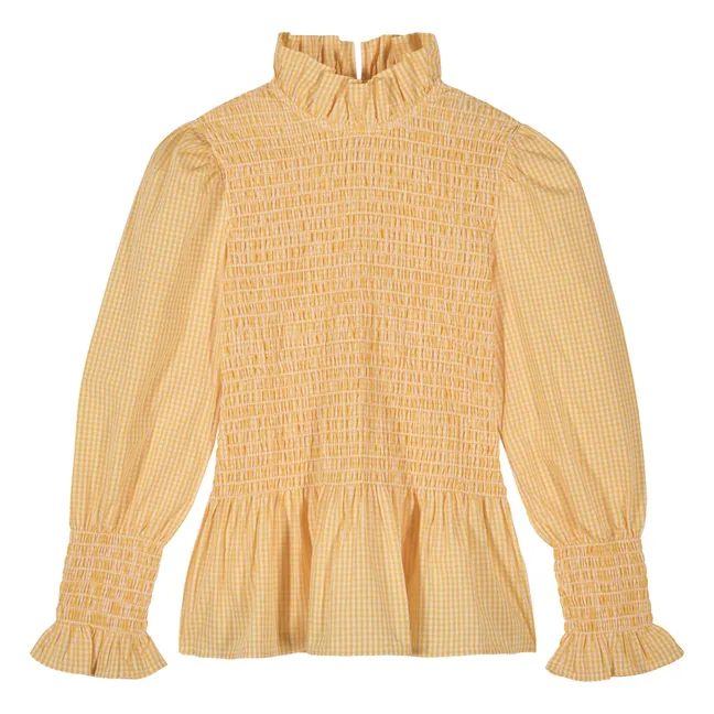 Blouse Aleria Vichy | Jaune