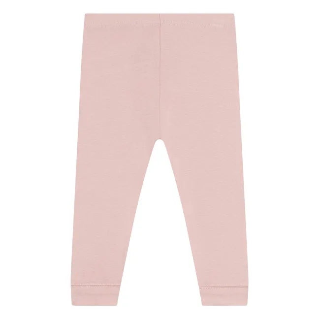 Legging Beggin Coton Bio | Rose poudré