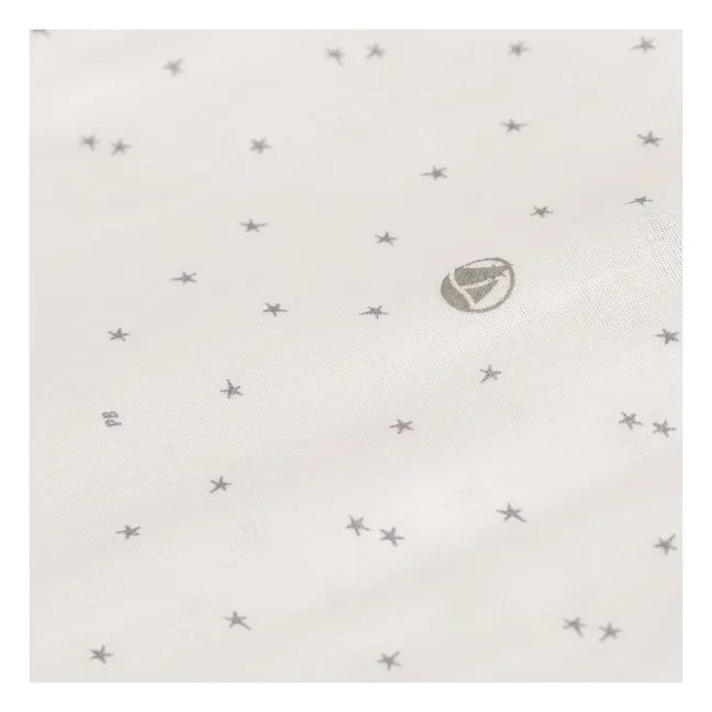 Saco de dormir de algodón ecológico Bapino | Gris