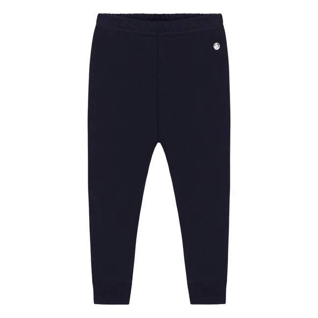 Leggings de algodón ecológico | Azul Marino