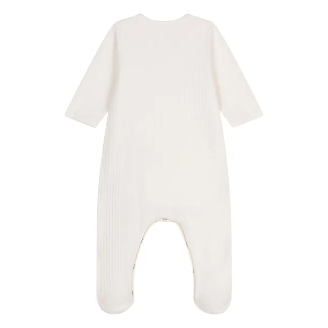 Pijama de algodón ecológico Tilk | Crudo