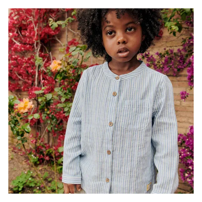 Chemise Amod Coton Bio | Bleu