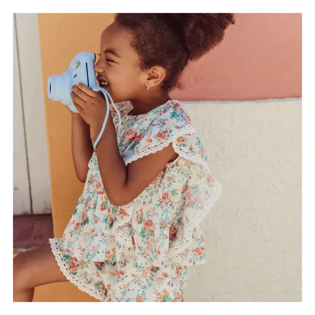 Inès organic cotton blouse | Cream