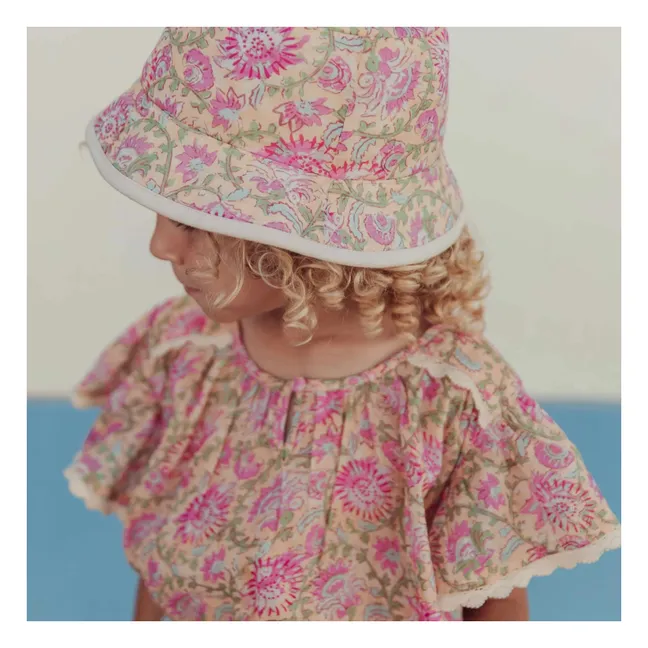 Blusa Eliza de algodón orgánico | Rosa