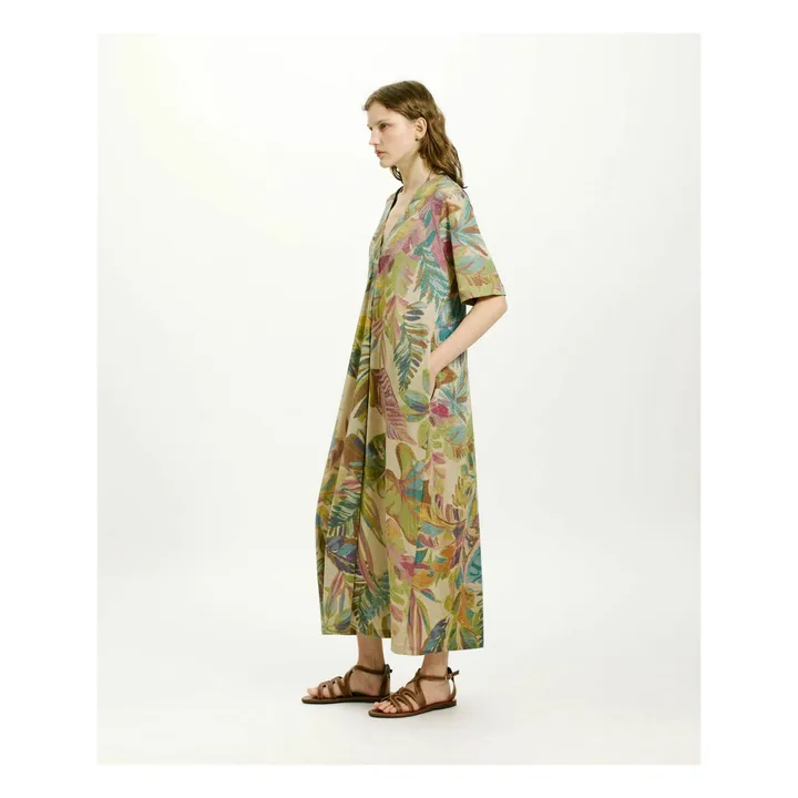 Robe Altamura Imprimée | Bleu- Image produit n°3