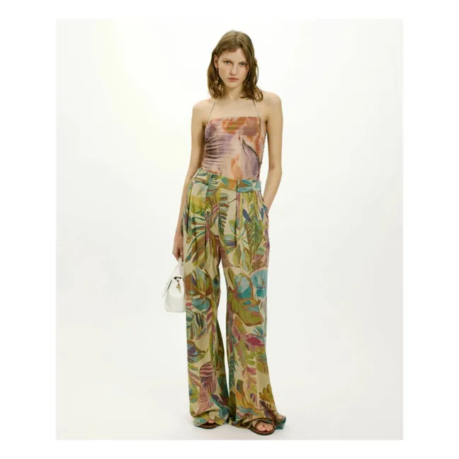 Pantalon Aspen Imprimé | Bleu