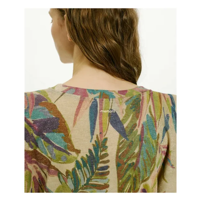 Top estampado Enna | Azul