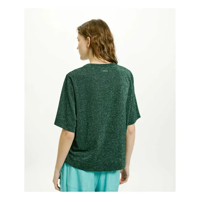 Camiseta Iora Metallic | Verde