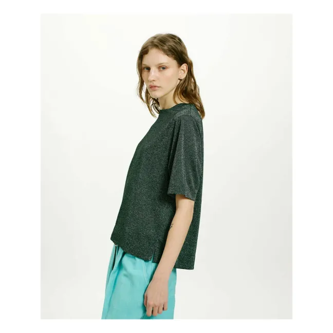 Camiseta Iora Metallic | Verde