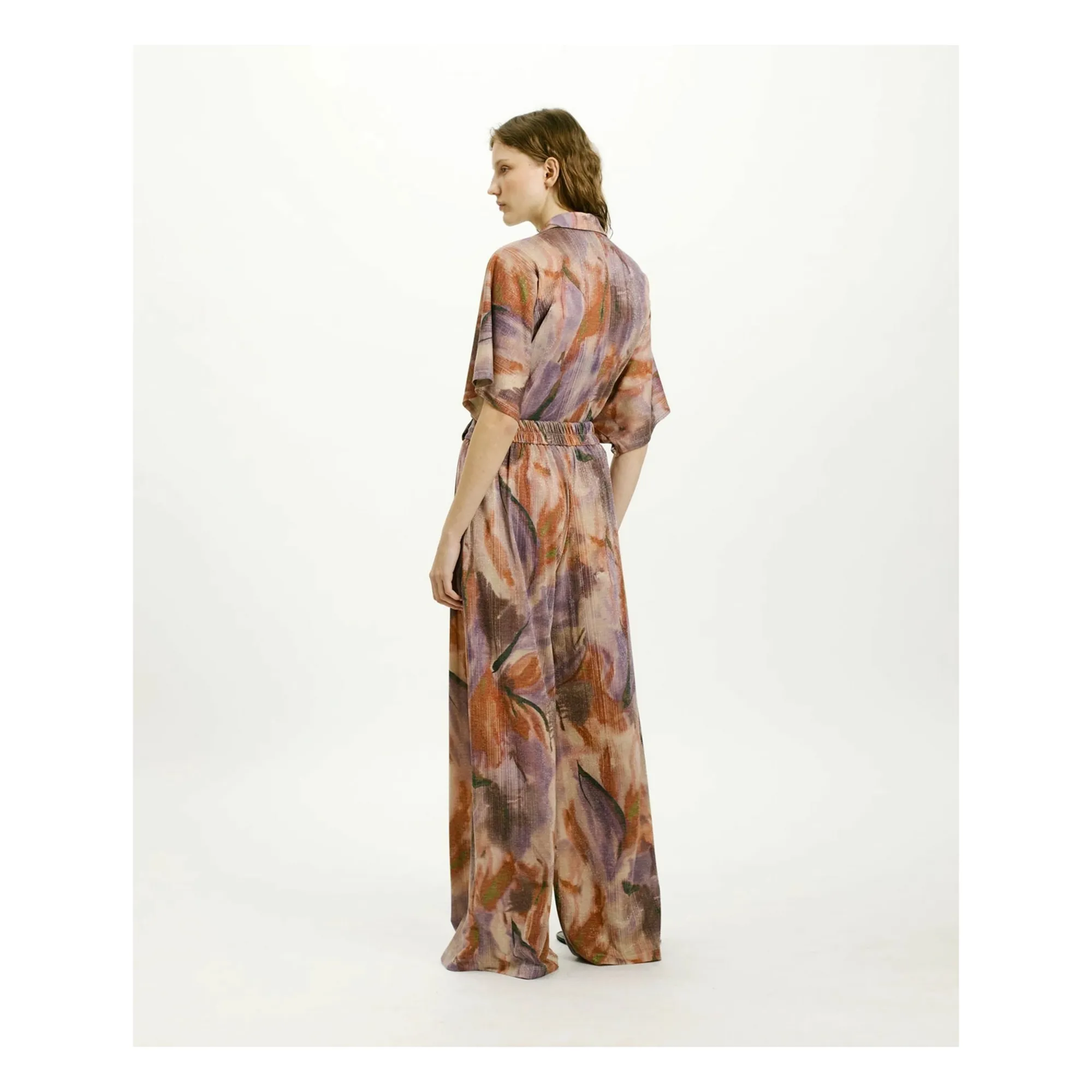 Pantalon Aspen Imprimé | Violet- Image produit n°6