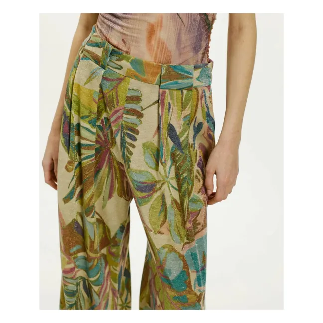 Pantalon Aspen Imprimé | Bleu