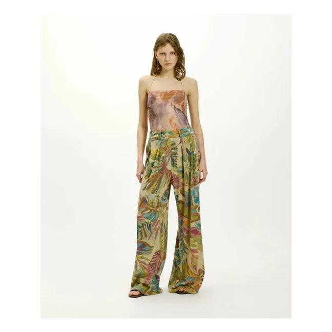 Pantalon Aspen Imprimé | Bleu