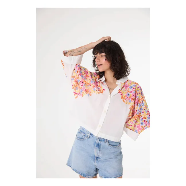 Laelia Fresia shirt | Ecru