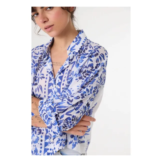 Camicia Laelia Guarani | Blu