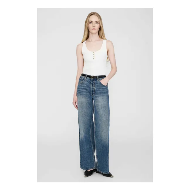 Alessia tank top | Ivory