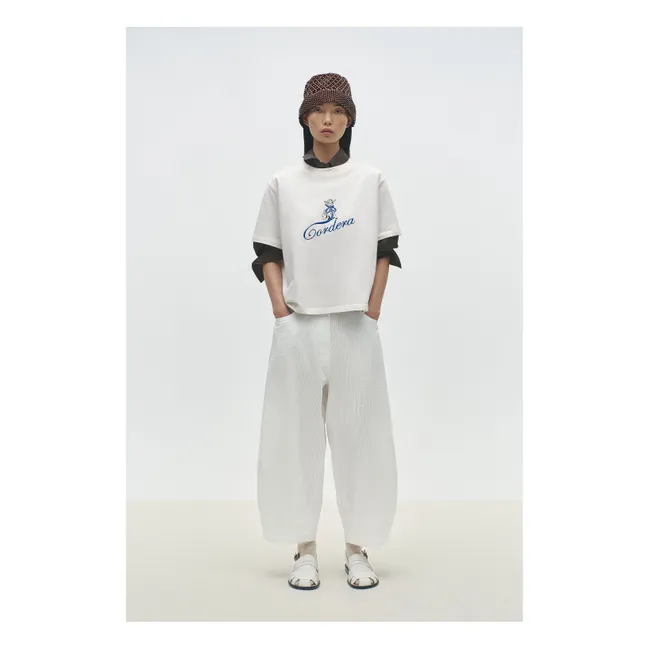 T-shirt Cordera Brodé | Blanc