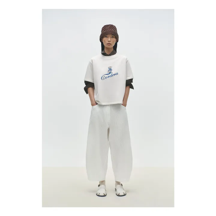 T-shirt Cordera Brodé | Blanc- Image produit n°2