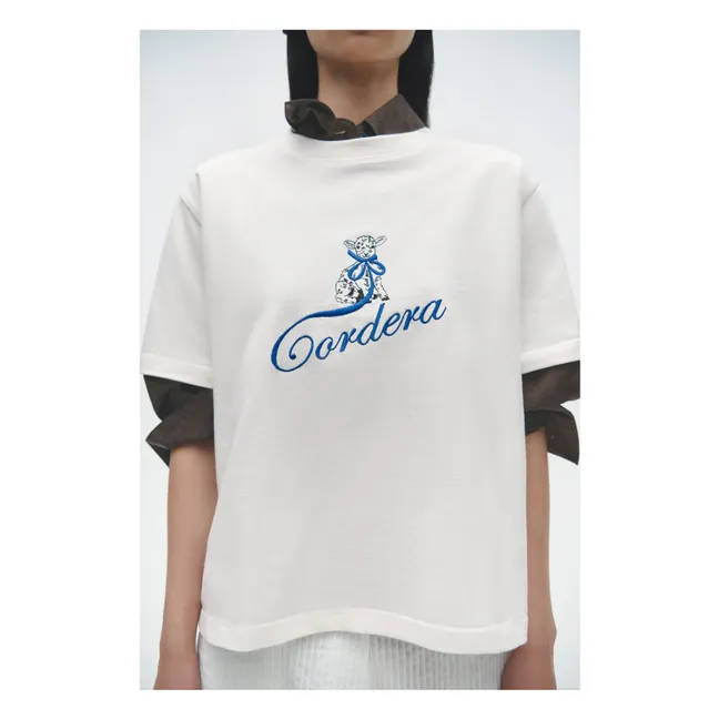 T-shirt Cordera Brodé | Blanc