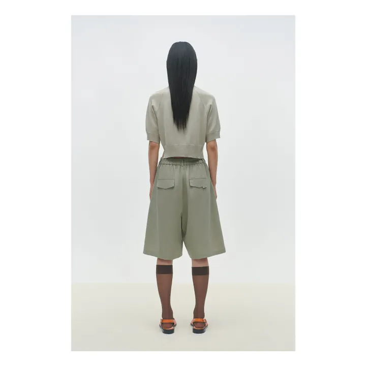 Bermuda Tailoring | Vert kaki- Image produit n°2
