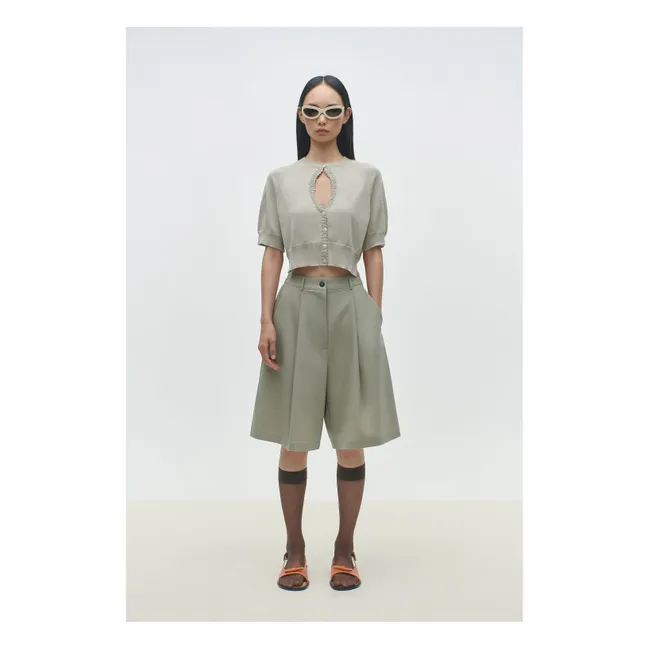 Bermuda Tailoring | Vert kaki