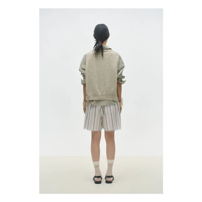 Gilet senza maniche Chiné | Naturale