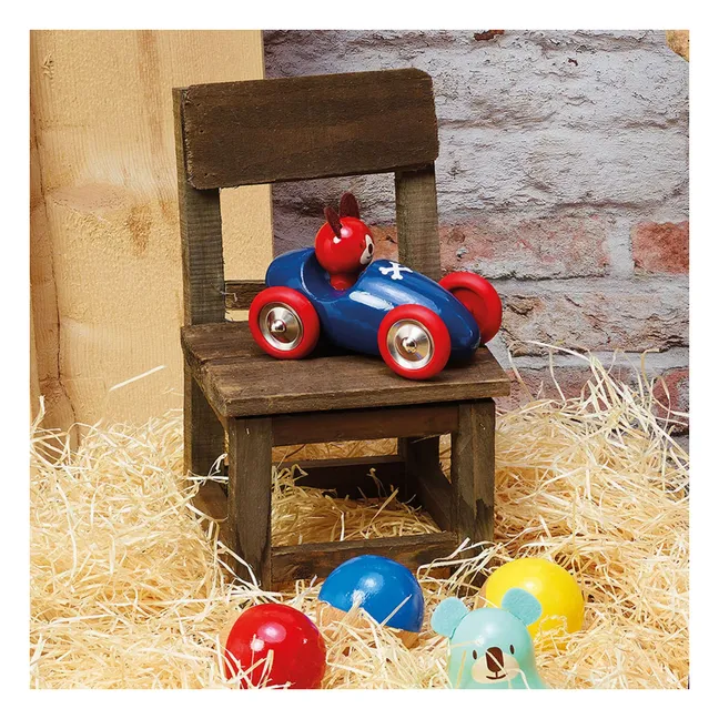 L'auto del cane Lucien  | Blu scur