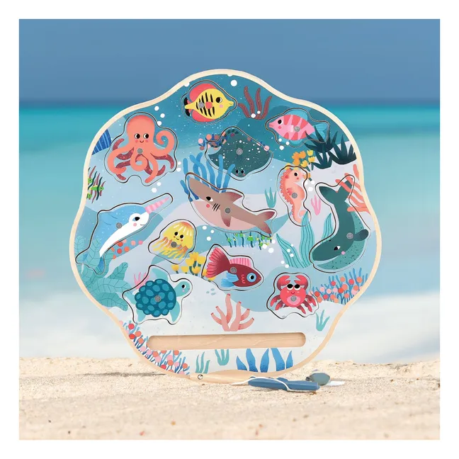 Juego de pesca con caña magnética Oceans