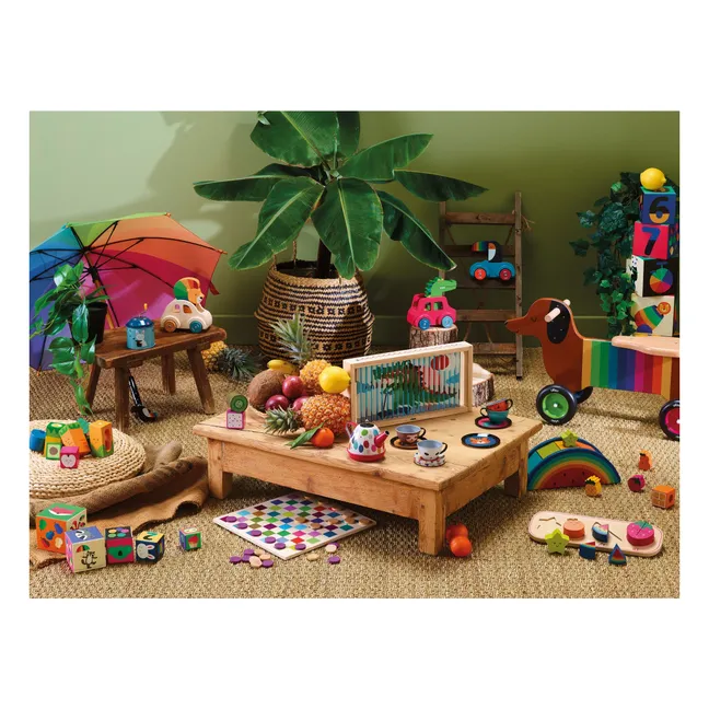 Hölzerner Träger Hund