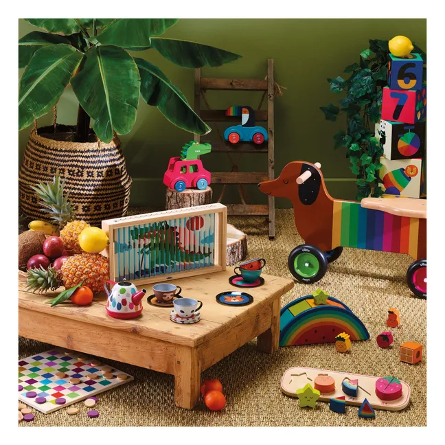 Hölzerner Träger Hund