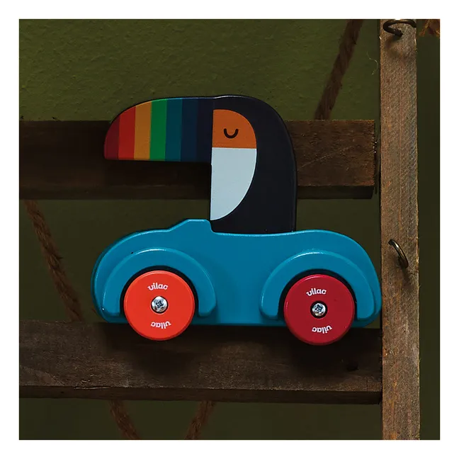 Voiture klaxon Le Toucan | Bleu