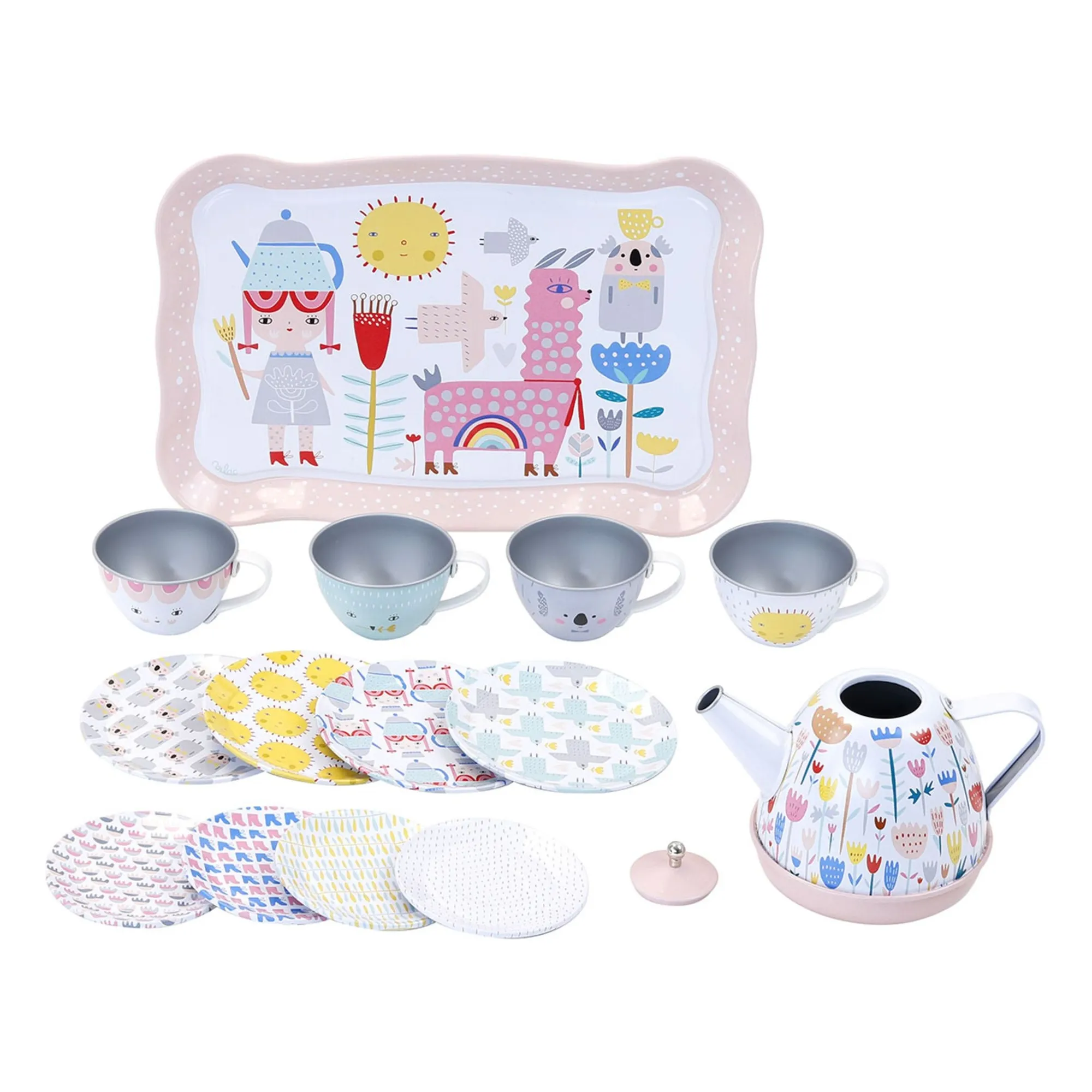 Vilac Multicoloured Kawaï Chic Musical Dinette