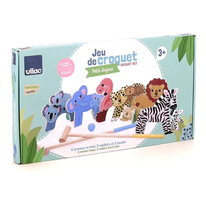 Croquet en bois Petit Safari- Image produit n°5