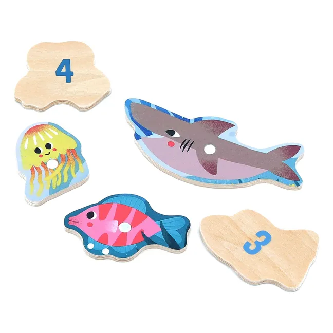 Juego de pesca con caña magnética Oceans
