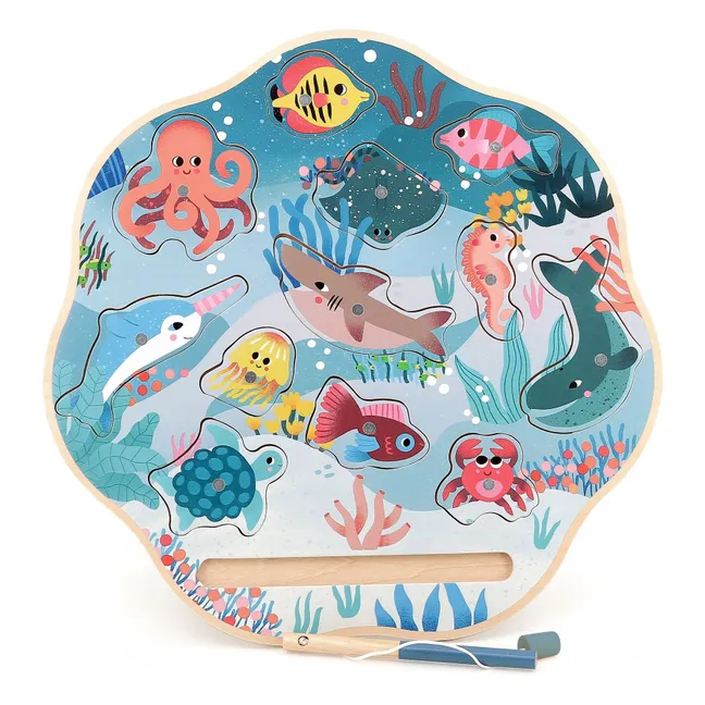 Juego de pesca con caña magnética Oceans