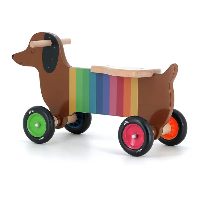 Hölzerner Träger Hund