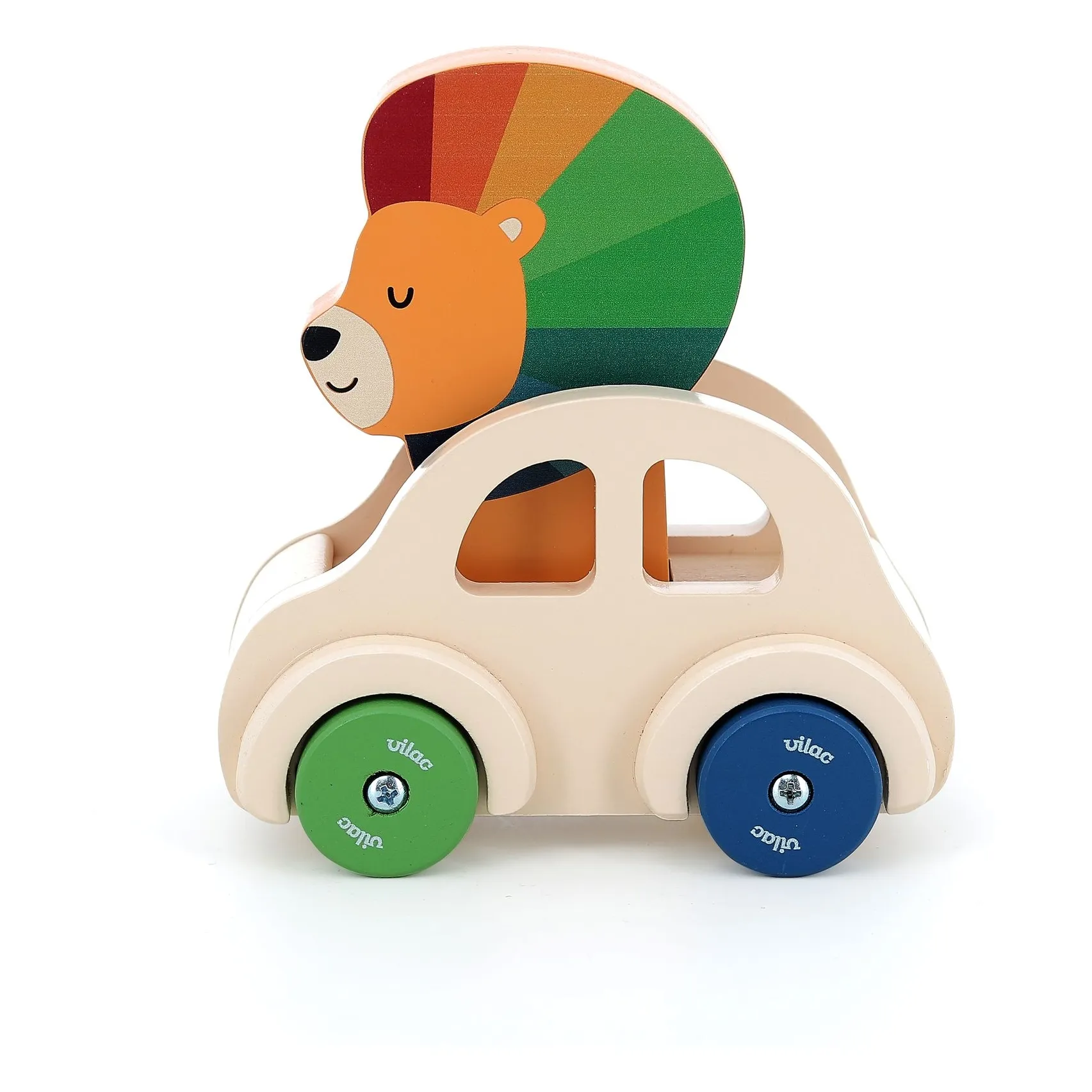 Voiture klaxon Le Lion | Beige- Image produit n°4