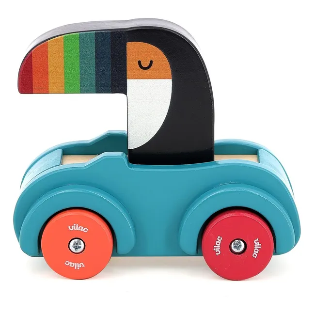 Voiture klaxon Le Toucan | Bleu