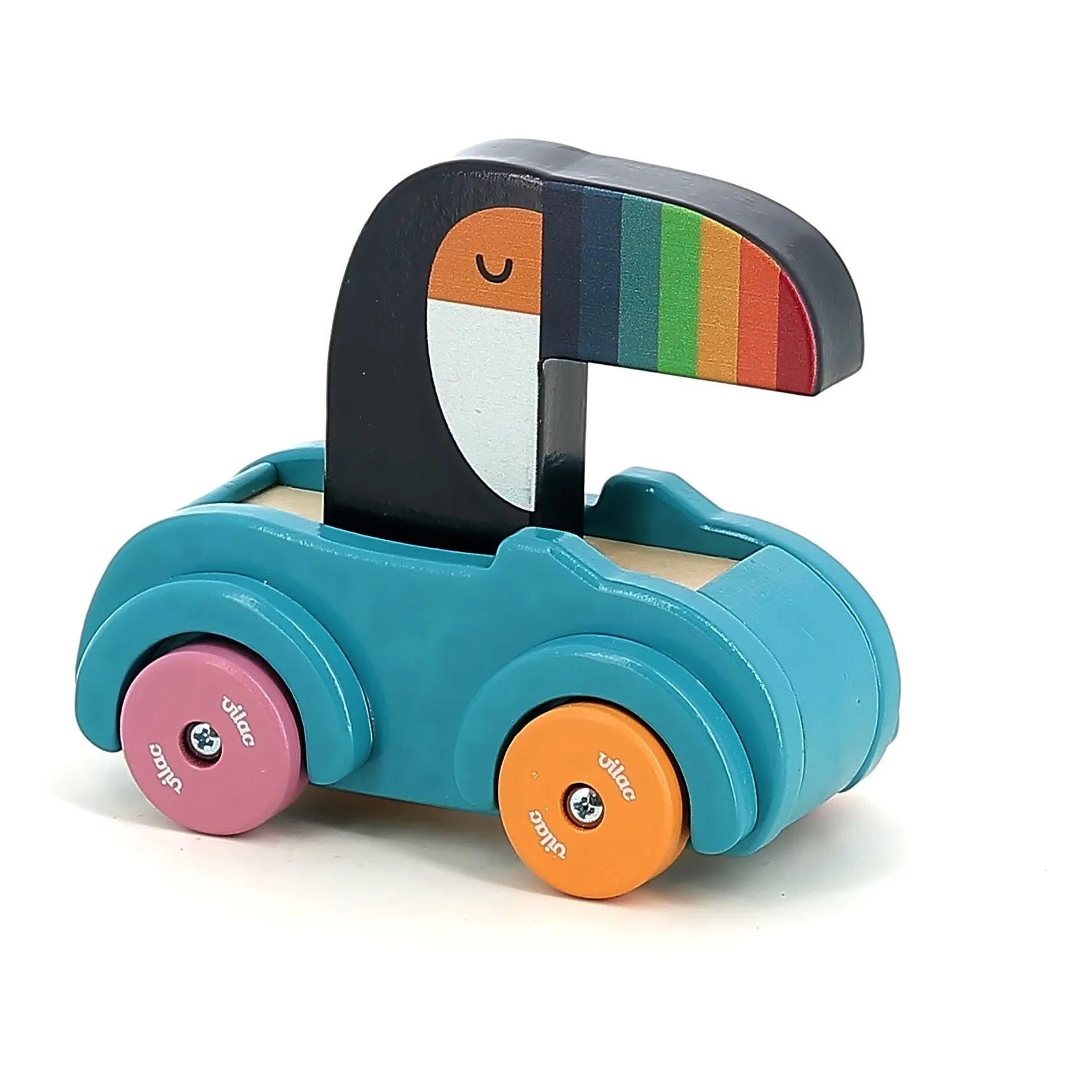 Vilac Blue Le Toucan Horn Car