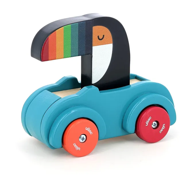 Voiture klaxon Le Toucan | Bleu