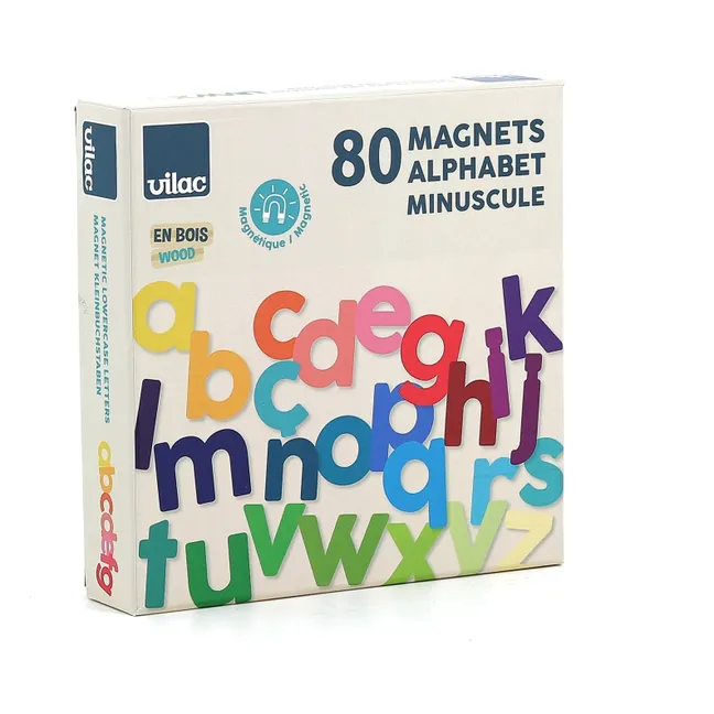 Imanes alfabéticos pequeños