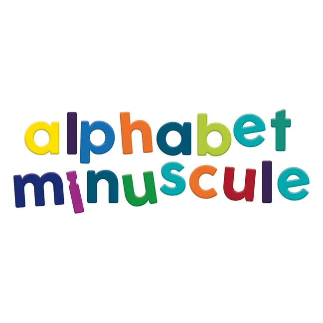 Imanes alfabéticos pequeños