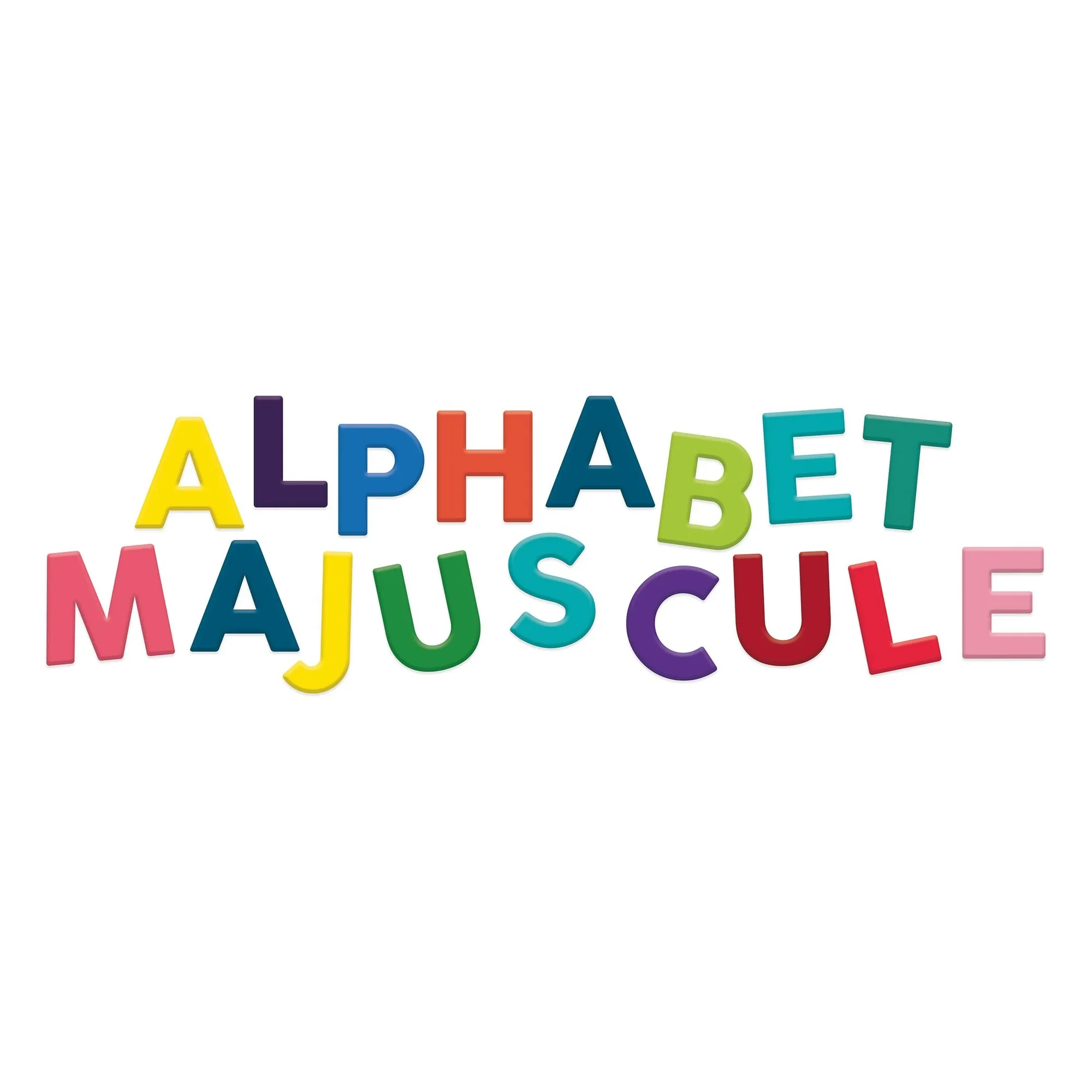 Vilac Multicoloured Magnets Capital Alphabet