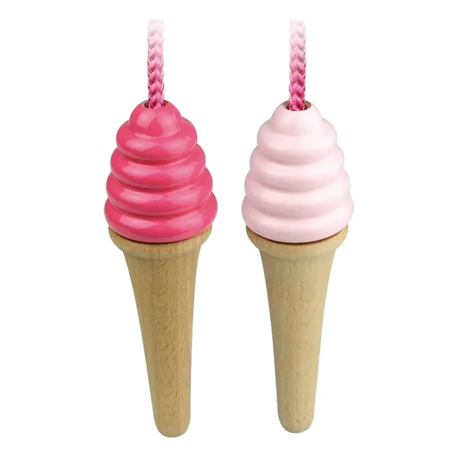 Springseil Eiscreme | Rosa
