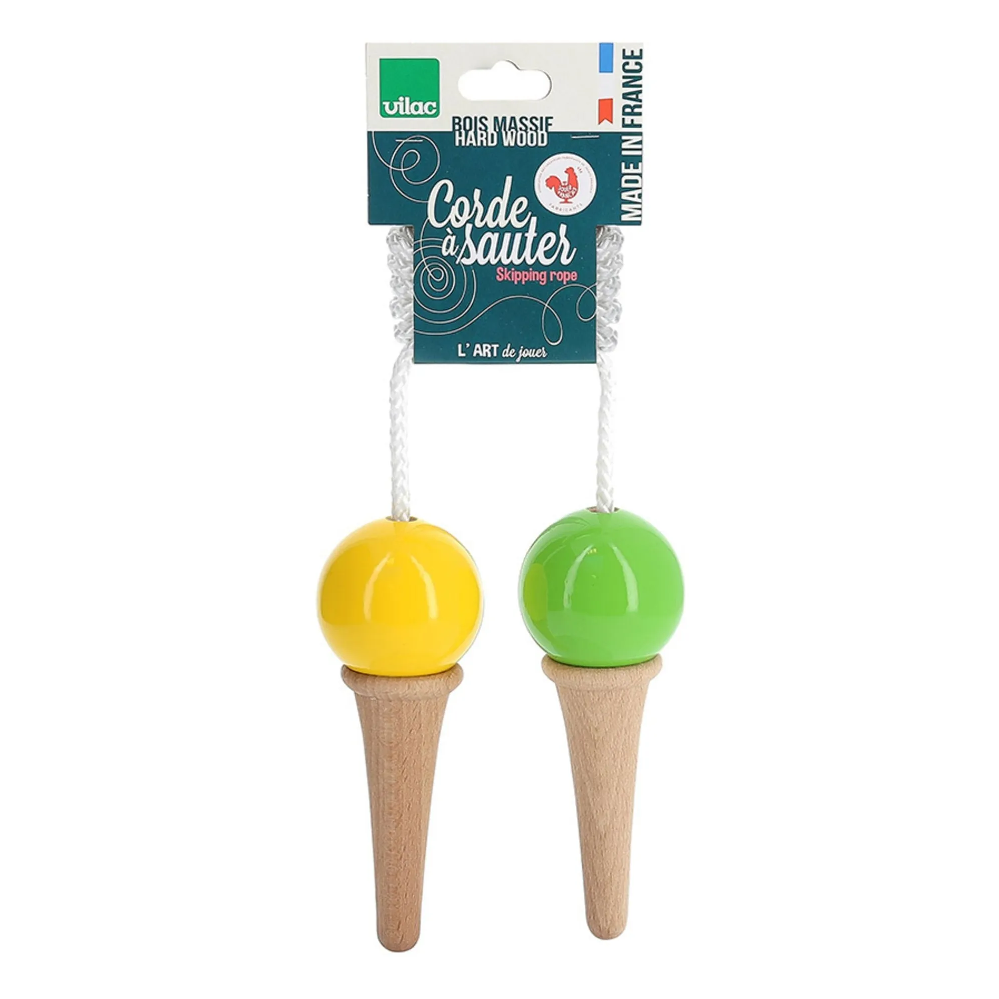 Corde à sauter Glaces | Jaune- Image produit n°0
