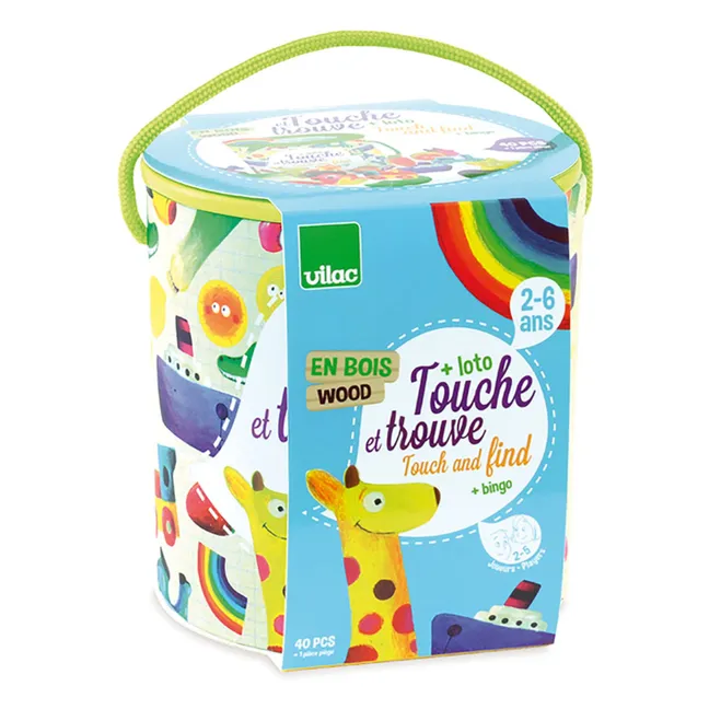 Juego de tocar y encontrar