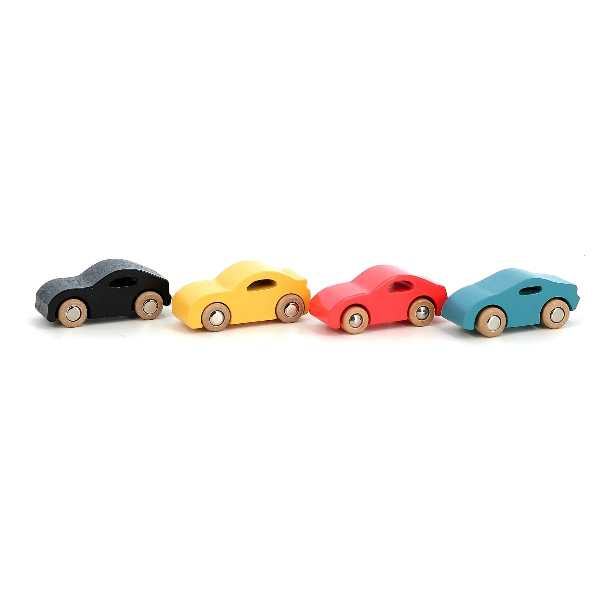 Vilac Multicoloured Super Cars - Set Of 4